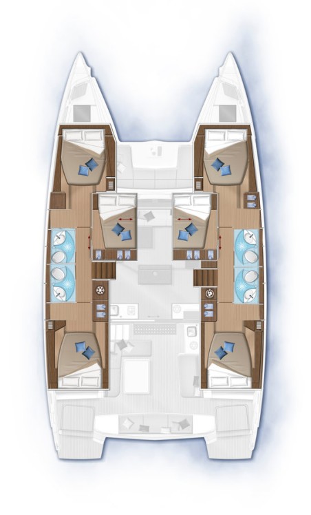 Lagoon-Bénéteau Lagoon 50 - 6 + 2 cab. Mila