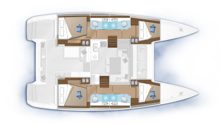 Lagoon-Bénéteau Lagoon 40 - 4 + 2 cab Mignonne