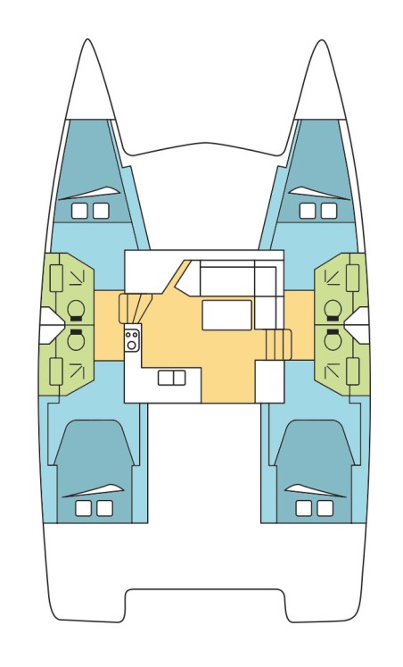 Fountaine Pajot Fountaine Pajot Isla 40 - 4 cab. One of Us