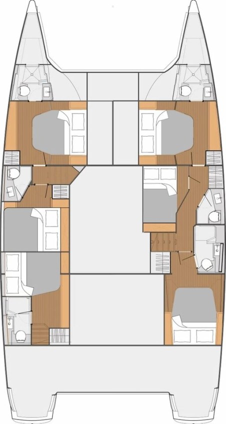 Fountaine Pajot Fountaine Pajot Saba 50 - 4 + 2 cab. Sunshine Reggae