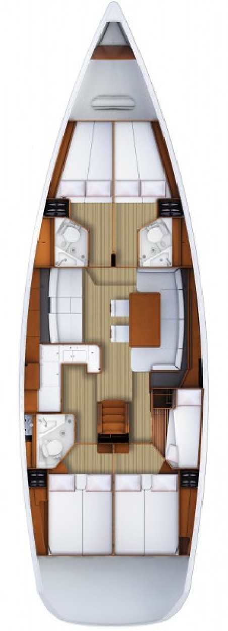 Jeanneau Jeanneau 53 - 5 cab. Madeleine