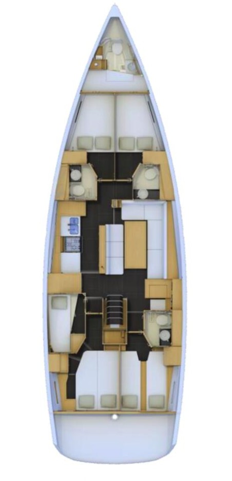 Jeanneau Jeanneau 54 - 5 + 1 cab. El Yelmo