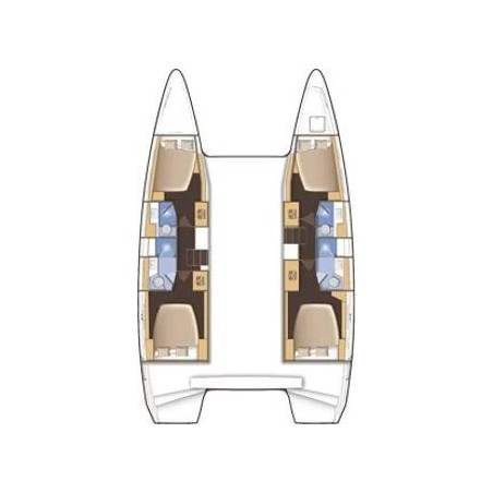 Lagoon-Bénéteau Lagoon 42 - 4 + 1 cab. Brunhilde