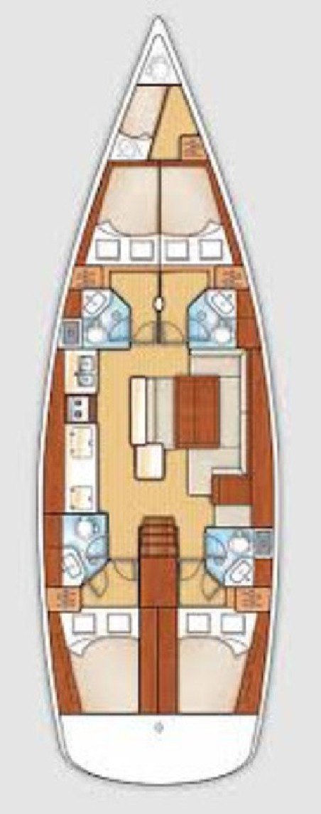 Bénéteau Oceanis 50 - 4 + 1 cab. Promise