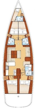 Bénéteau Oceanis 54 - 4 cab. Inspiration