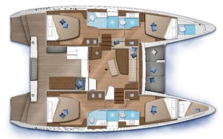 Lagoon-Bénéteau Lagoon 42 - 4 + 1 cab. Acantha