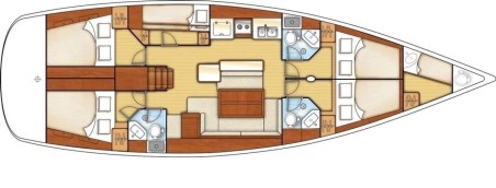 Bénéteau Oceanis 50 - 5 + 1 cab. Seladon II