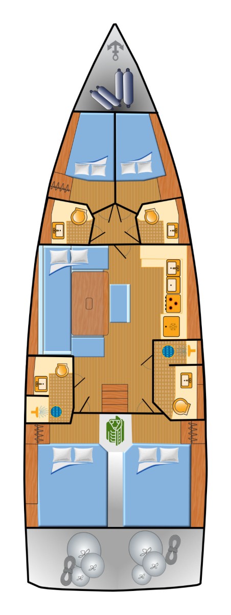 Dufour Yachts Dufour 470 - 4 cab. Asterix