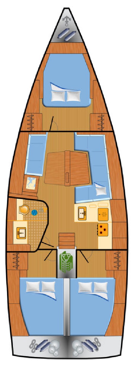 Hanse Yachts Hanse 418 - 3 cab. Seahawk