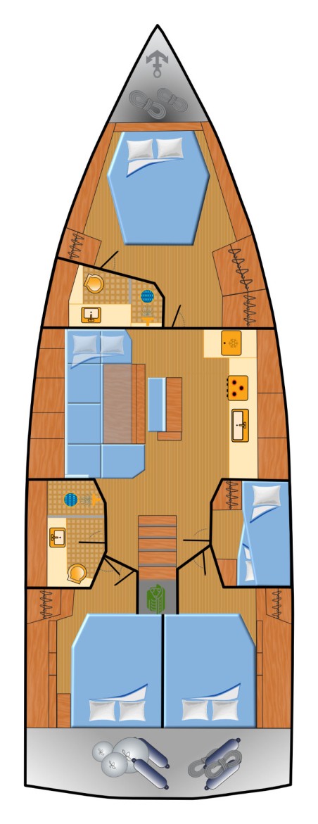 Hanse Yachts Hanse 460 - 4 cab. freebe