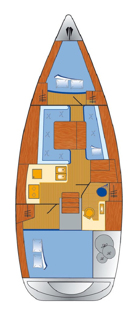 Oceanis 34.2 | Czarter jachtu Chorwacja | Travelboat