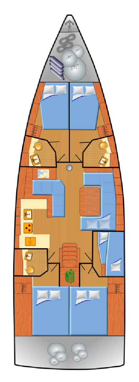 Bénéteau Oceanis 51.1 Obelix