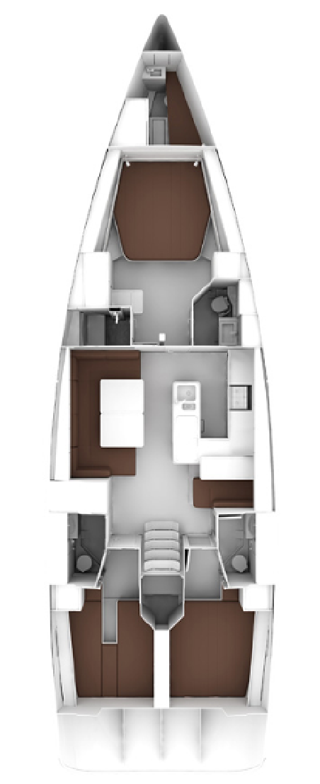 Bavaria Yachtbau Bavaria Cruiser 56 - 3 + 1 cab. Kallirrhoe
