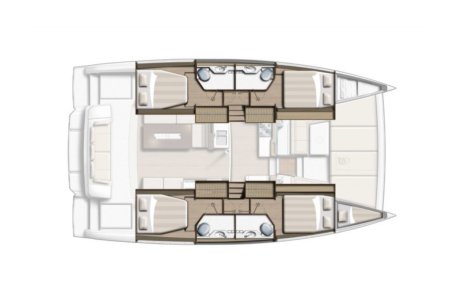Catana Group Bali 4.2 - 4 + 1 cab. Supernova