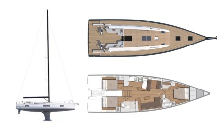 Bénéteau First 53 - 3 + 1 cab. On y va