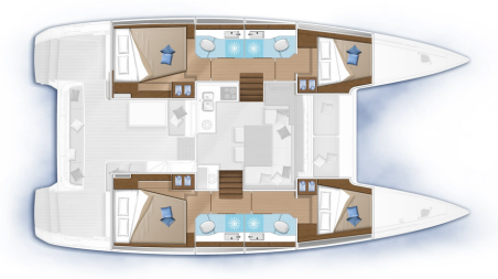 Lagoon-Bénéteau Lagoon 40 - 4 + 2 cab Bella Mare
