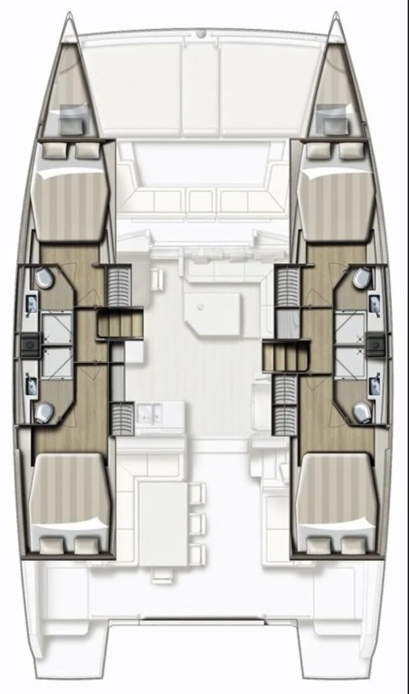 Catana Group Bali 4.1 - 4 + 2 cab. Medusa I