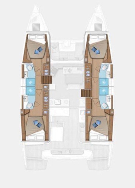 Lagoon-Bénéteau Lagoon 46 - 4 + 2 cab. Achilles