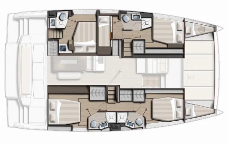 Catana Group Bali 4.6 - 5 + 2 cab. E. M