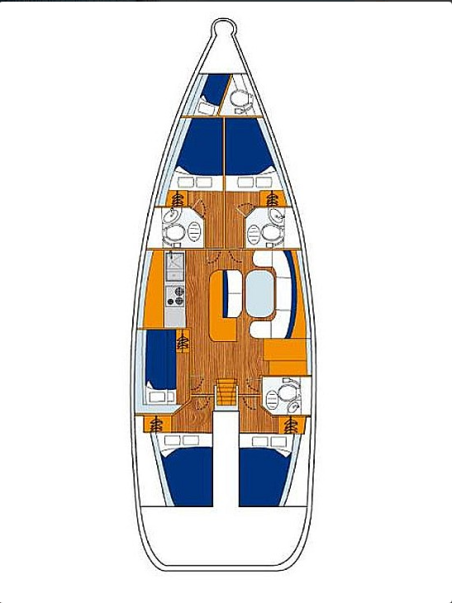 Bénéteau Cyclades 50.5 Alegria