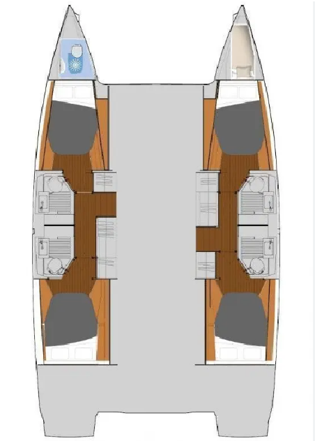Fountaine Pajot Fountaine Pajot FP 41 Quatuor 4 Montague