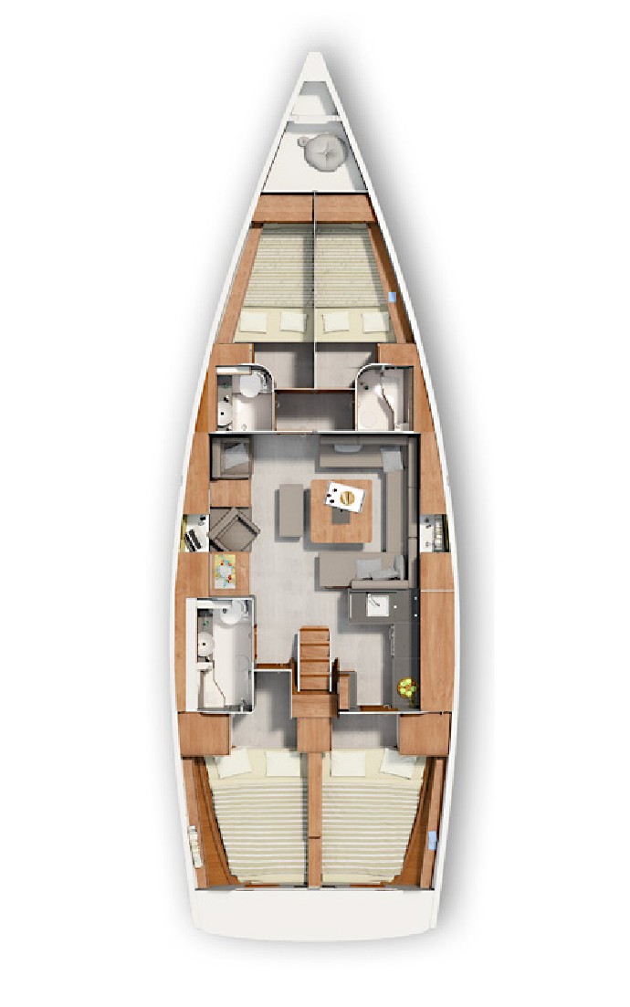 Hanse 455 | Czarter jachtu Grecja | Travelboat
