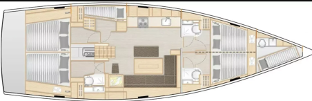 Hanse Yachts Hanse 508 - 5 cab. Big  Blue