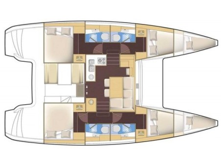 Lagoon-Bénéteau Lagoon 40 - 4 + 2 cab Serendipity