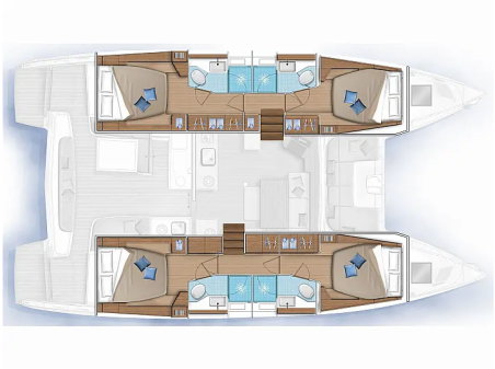 Lagoon-Bénéteau Lagoon 46 - 4 + 2 cab. G. P