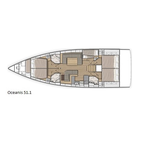 Beneteau Oceanis 51.1 | Yacht Charter Greece | Travelboat