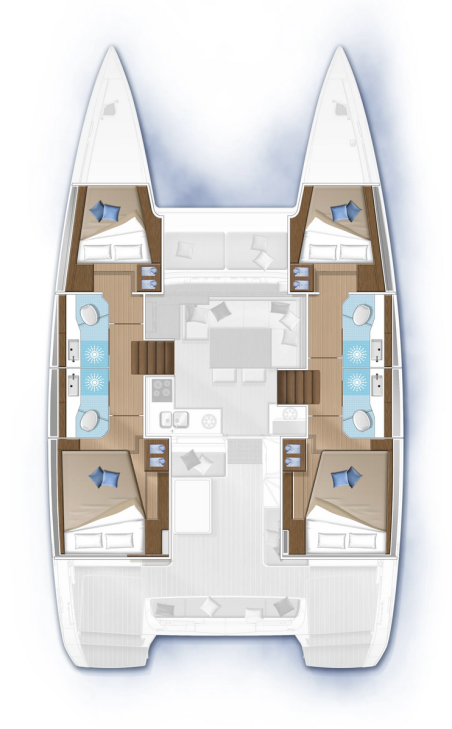 Lagoon-Bénéteau Lagoon 40 - 4 + 2 cab Arctic Charm