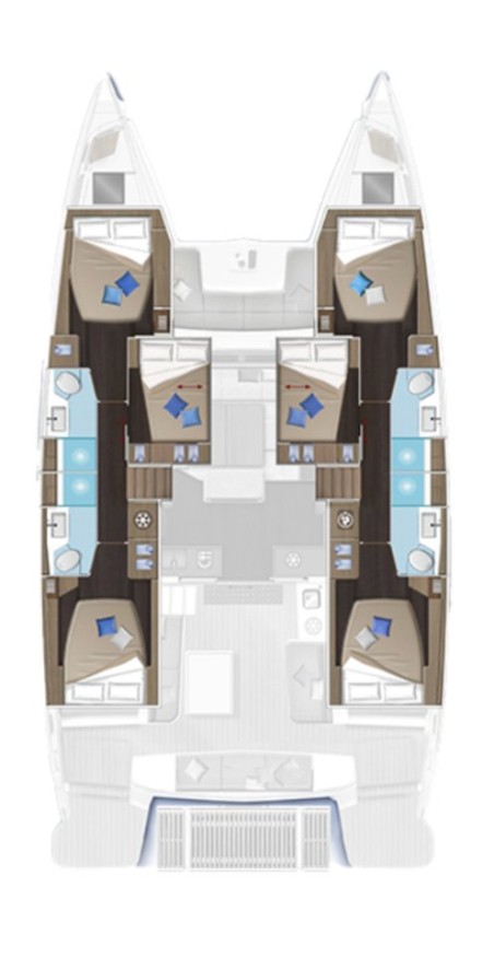 Lagoon 51 - 6 cab. | Czarter jachtu Norwegia | Travelboat