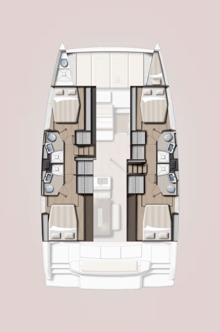 Catana Group Bali 4.6 - 4 + 1 cab. Second Wind