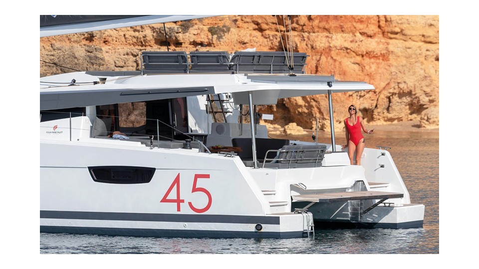 Fountaine Pajot Elba 45 | Yacht Charter Greece | Travelboat