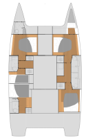 Fountaine Pajot Fountaine Pajot Tanna 47 - 5 + 1 cab. Helidoni - 2