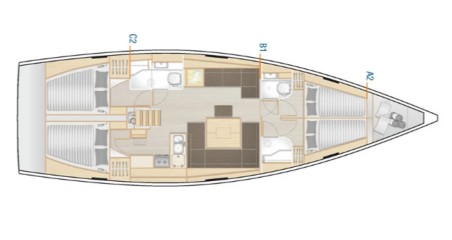 Hanse Yachts Hanse 458 Sea Ruby