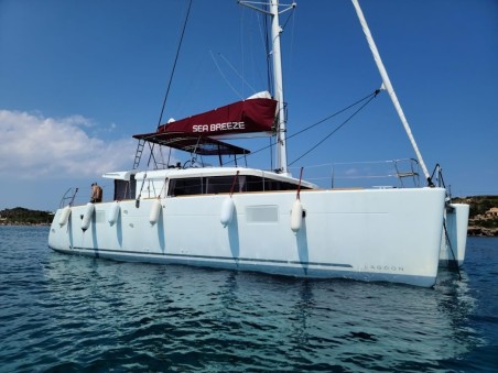 Lagoon 450 F - 4 + 2 cab. | czarter jachtu Grecja | Travelboat