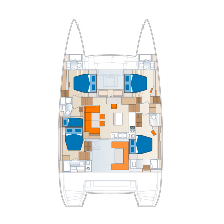 Lagoon-Bénéteau Lagoon 560 - 5 cab. For Sail