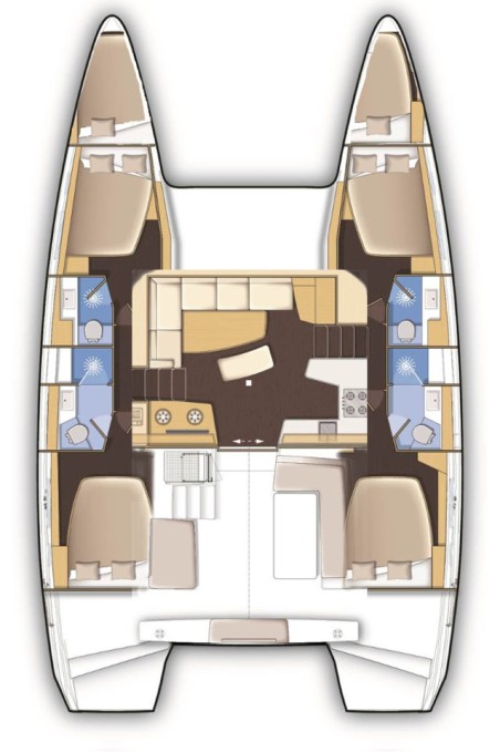 Lagoon-Bénéteau Lagoon 42 - 4 + 2 cab. Beauty L