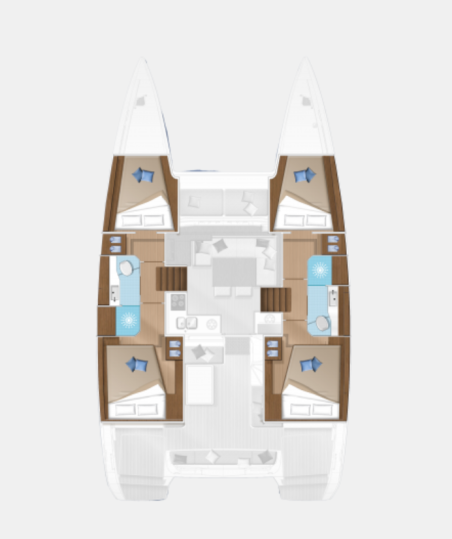 Lagoon-Bénéteau Lagoon 40 - 4 + 1 cab. Paco