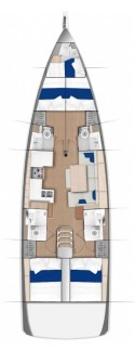 Jeanneau Sun Odyssey 490 - 4 + 1 cab. Wanderlust