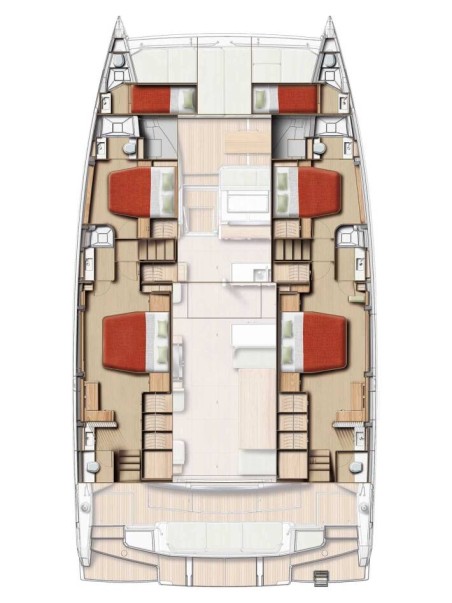 Catana Group Bali 5.8 - 4 + 2 cab. New Horizons 4