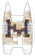 Lagoon-Bénéteau Lagoon 39 - 4 + 2 cab. Lost Cat