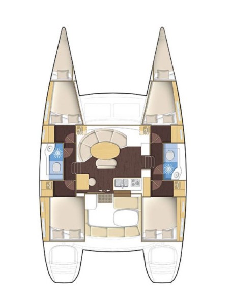 Lagoon-Bénéteau Lagoon 380 - 4 cab. Gratia