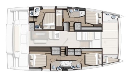 Catana Group Bali 4.6 - 5 + 2 cab. Friendship