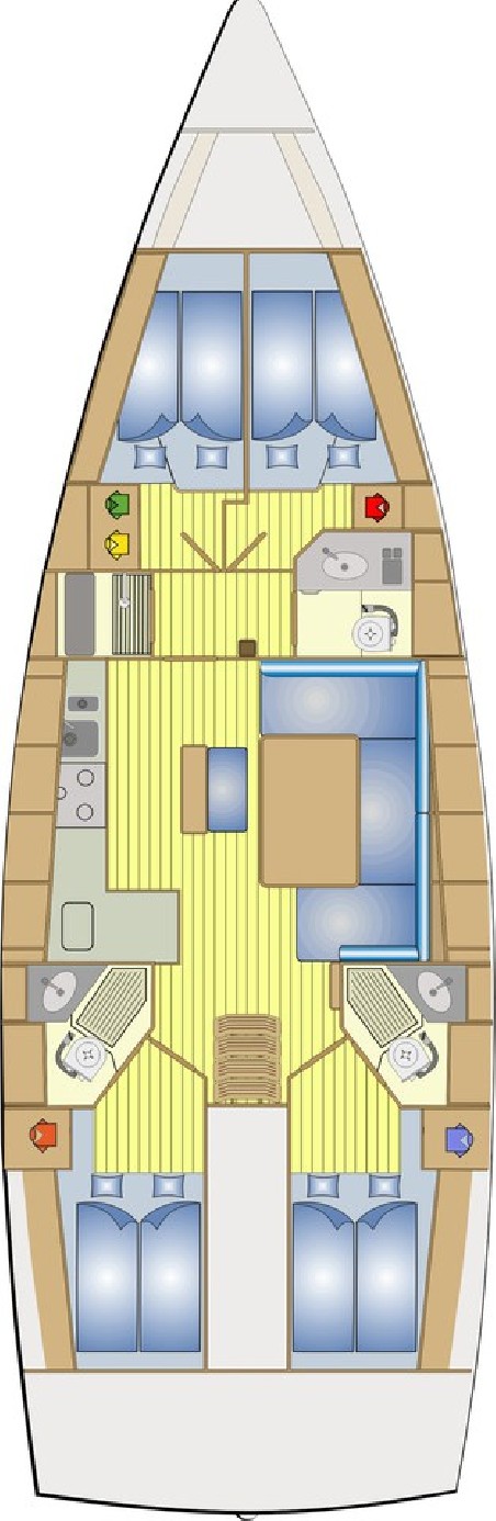 Bavaria Yachtbau Bavaria Cruiser 46 - 4 cab. Aurora
