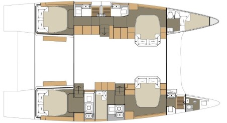 Dufour Yachts Dufour 48 Catamaran - 5 + 1 cab. Clo