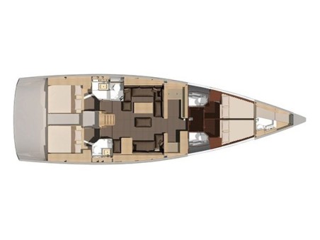 Dufour Yachts Dufour 560 GL - 4 + 1 cab. Petrovich