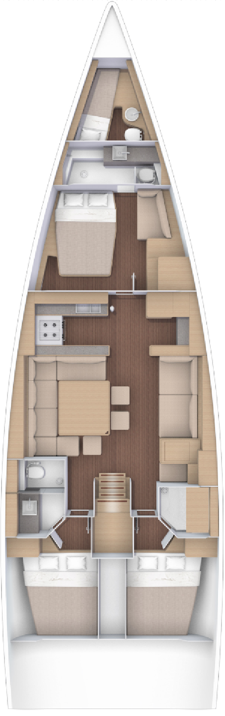Dufour Yachts Dufour Exclusive 56 - 3 + 1 cab. Kabuki - OW