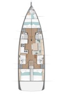 Jeanneau Sun Odyssey 490 - 4 + 1 cab. Baldur